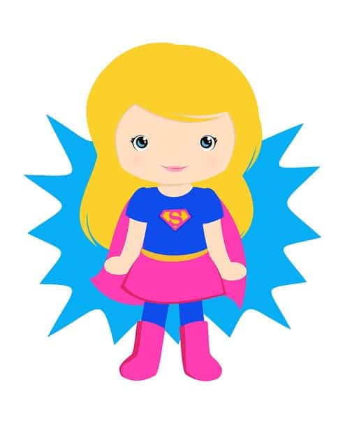 supergirl cartton